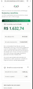 Onboarding savings and benefits screen